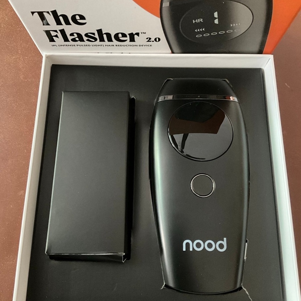 Nood The Flasher 2.0 IPL (INTENSE PULSED LIGHT) HAIR REDUCTION open box